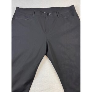 Public Rec Men Black Gsmechanger Stretch Golf Dress Pants Size 36x32